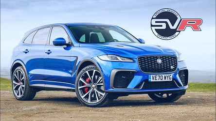 2021 Jaguar F-Pace SVR Review: 542bhp Supercharged V8 SUV | Carfection 4K -  YouTube